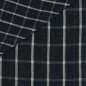 Preview: Double Gauze Musselin Melange Double Sided Check navy melange
