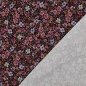 Preview: Baumwolljersey Blütenmeer – burgundy