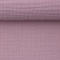 Preview: Musselin Double Gauze mattes lila