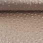 Preview: Metallic Kunstleder Aurora beige