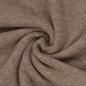 Preview: Merino Fleece beige meliert 100% Merinowolle