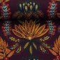 Preview: Viskose Webware Indian Summer Ornament by Bienvenido Colorido, bordeaux