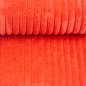 Preview: Wanja Cord Samt gerippt in der Farbe orange
