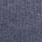 Preview: Leinen- Baumwoll Mischgewebe "Paul" dunkelblau meliert gestreift