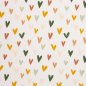 Preview: Rippjersey Hearts ocker/grün/weiß