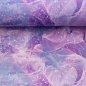Preview: Modal French Terry Eisblumen Lila-Rosa – Christiane Zielinski