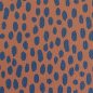 Preview: Kunstleder "Brush & wild" by Cherry Picking - Brushstrokes terracotta