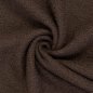 Preview: Teddybouclé/ Fleece "Teddy" braun/ Swafing