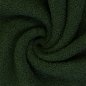 Preview: Teddybouclé/ Fleece "Teddy" dunkelgrün/ Swafing