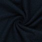Preview: Teddybouclé/ Fleece "Teddy" dunkelblau/ Swafing