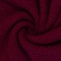Preview: Teddybouclé/ Fleece "Teddy" bordeaux/ Swafing