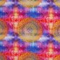 Preview: Baumwoll Canvas Mandalas, pink/lila