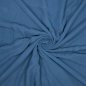 Preview: Viskose Twill Webware - Cupro Touch - uni -  dark demin