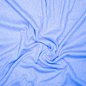 Preview: Strickstoff gestreift Melange – Hellblau