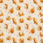 Preview: Baumwolljersey Forest Animals Eichhörnchen beige