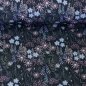 Preview: Calais by Claire’s Creative Forest – Baumwollwebware Wildblumen dunkelblau