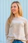 Preview: Merino Strick natur meliert 100% Merinowolle