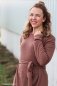 Preview: Merino Strick dark old rose meliert 100% Merinowolle