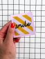 Preview: Flippatch - das aufnähbare Wackelbild-Patch - SMILE