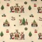 Preview: Baumwolle Weihnachtsstoff Familie Rentier