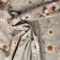 Preview: Baumwolljersey Sanfte Blüten, zarte Pasteltönen