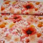 Preview: Eigenproduktion Musselin Double Gauze Blütenzauber rose´/ apricot