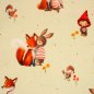 Preview: Eigenproduktion Baumwolljersey Frühlings Fuchs