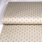 Preview: Baumwollstoff Retro-Blüten beige-rose´