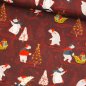 Preview: Webware Weihnachten im Bärendorf weinrot