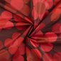 Preview: Regenjackenstoff Flowers Blumen cognac