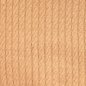 Preview: Strickstoff„Nordic Cable Matilda“ – Zopfmuster,  cognac meliert
