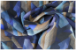 Preview: Viskose Webware – Geometrische Formen Navy/Blau