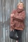 Preview: Merino Fleece dark old rose meliert 100% Merinowolle