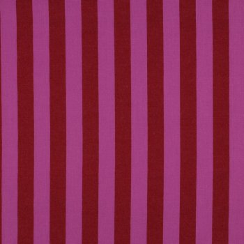 Baumwoll Popeline YD Stripes Red / Fuchsia