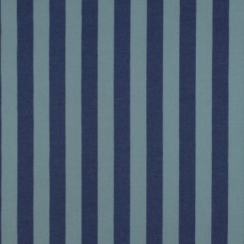 Baumwoll Popeline YD Stripes Blau / Grün
