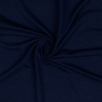 Modal French Terry – Dunkelblau