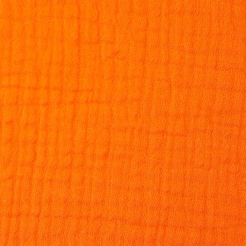 Musselin Double Gauze orange