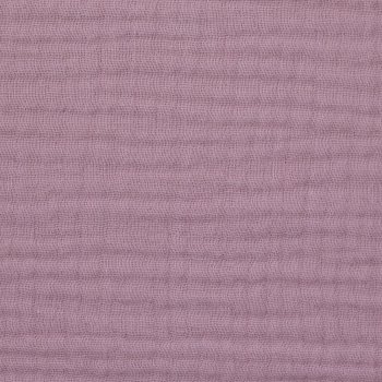 Musselin Double Gauze mattes lila