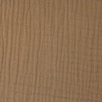 Preview: Musselin Double Gauze  helles ziegelrot