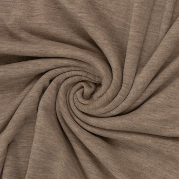 Merino Strick beige meliert 100% Merinowolle