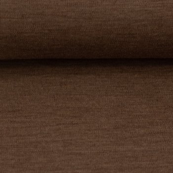 Merino Strick schlamm meliert 100% Merinowolle