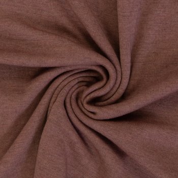 Merino Strick dark old rose meliert 100% Merinowolle