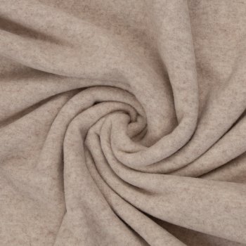 Merino Fleece natur meliert 100% Merinowolle