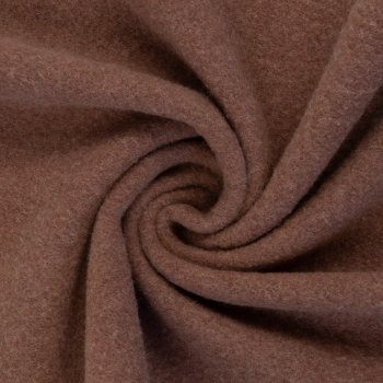 Merino Fleece dark old rose meliert 100% Merinowolle