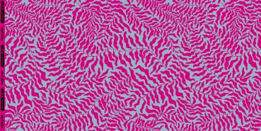 Preview: Viskose Webware Dancing Algae by Thorsten Berger pink/hellblau