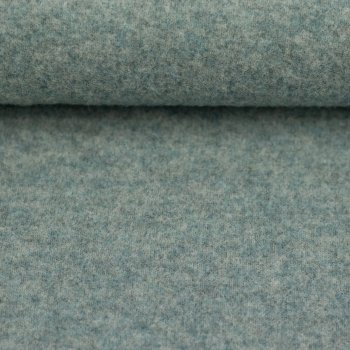 Preview: Merino Fleece mint meliert 100% Merinowolle