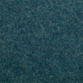 Preview: Merino Fleece petrol meliert 100% Merinowolle