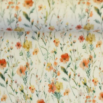 Preview: Rippjersey Wildblumen natur