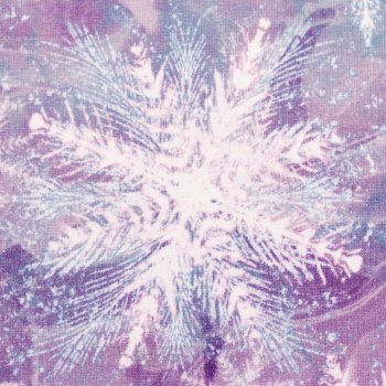 Preview: Modal French Terry Eisblumen Lila – Christiane Zielinski