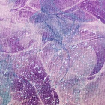 Preview: Modal French Terry Eisblumen Lila-Rosa – Christiane Zielinski